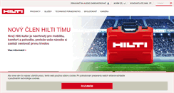 Desktop Screenshot of hilti.sk